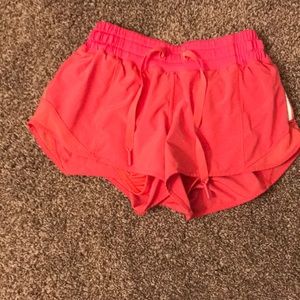 Pink lulu lemon shorts!